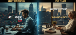 تفاوت معاملات کوتاه مدت و بلند مدت در فارکس