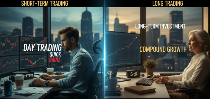 تفاوت معاملات کوتاه مدت و بلند مدت در فارکس